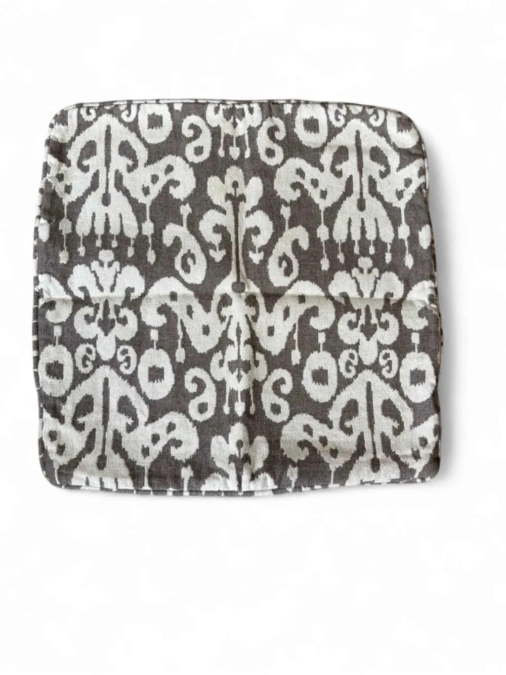 Grey and white Pottery Barn 
